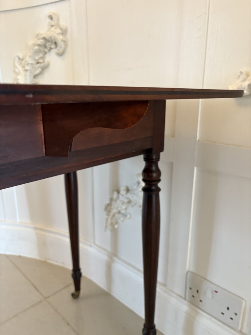 Fine Quality 19th Century Regency Antique Free Standing Lamp/Side Table - Image 15